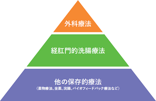 経肛門的洗腸療法の適応